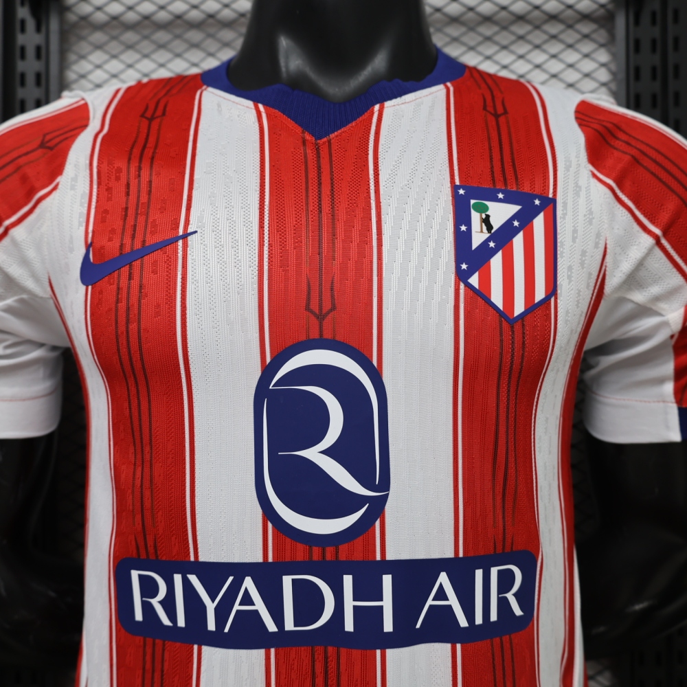 26-27 Atletico Madrid Home Soccer Jersey Player Edition