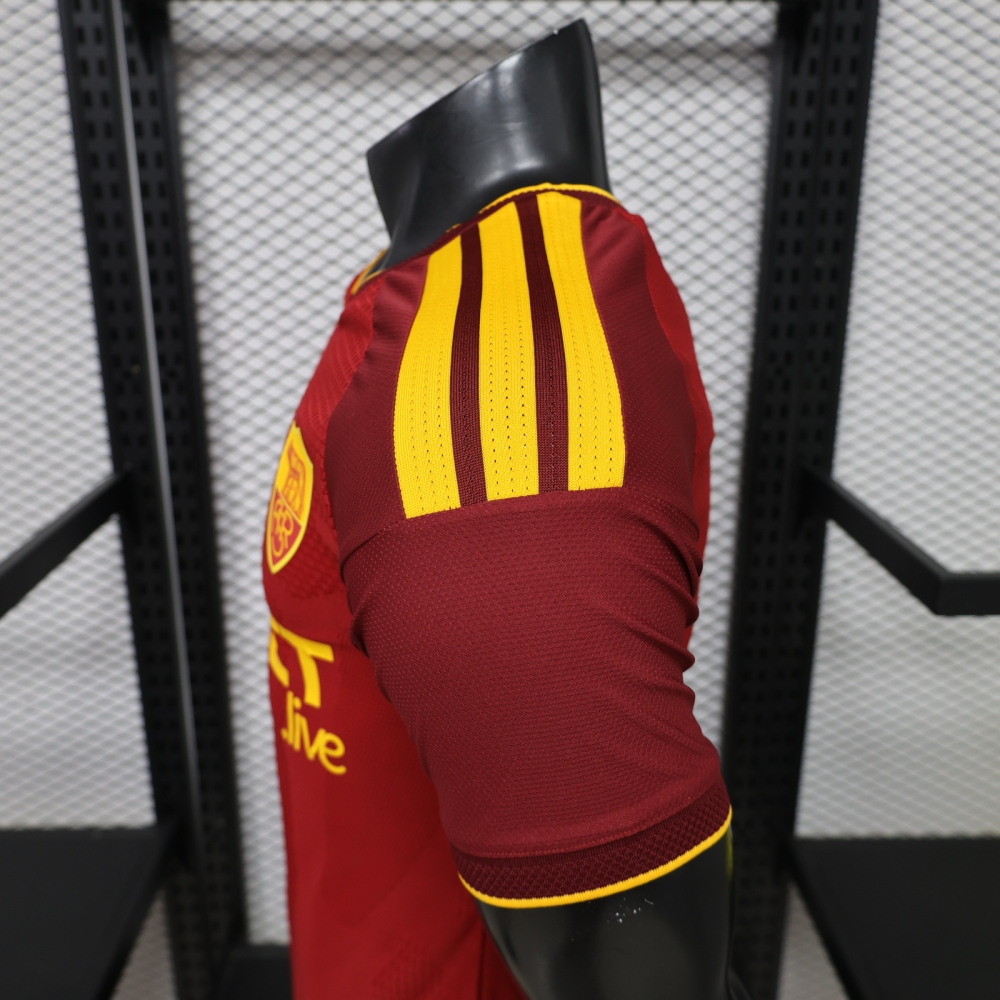 26-27 AS Roma Home Soccer Jersey Player Version