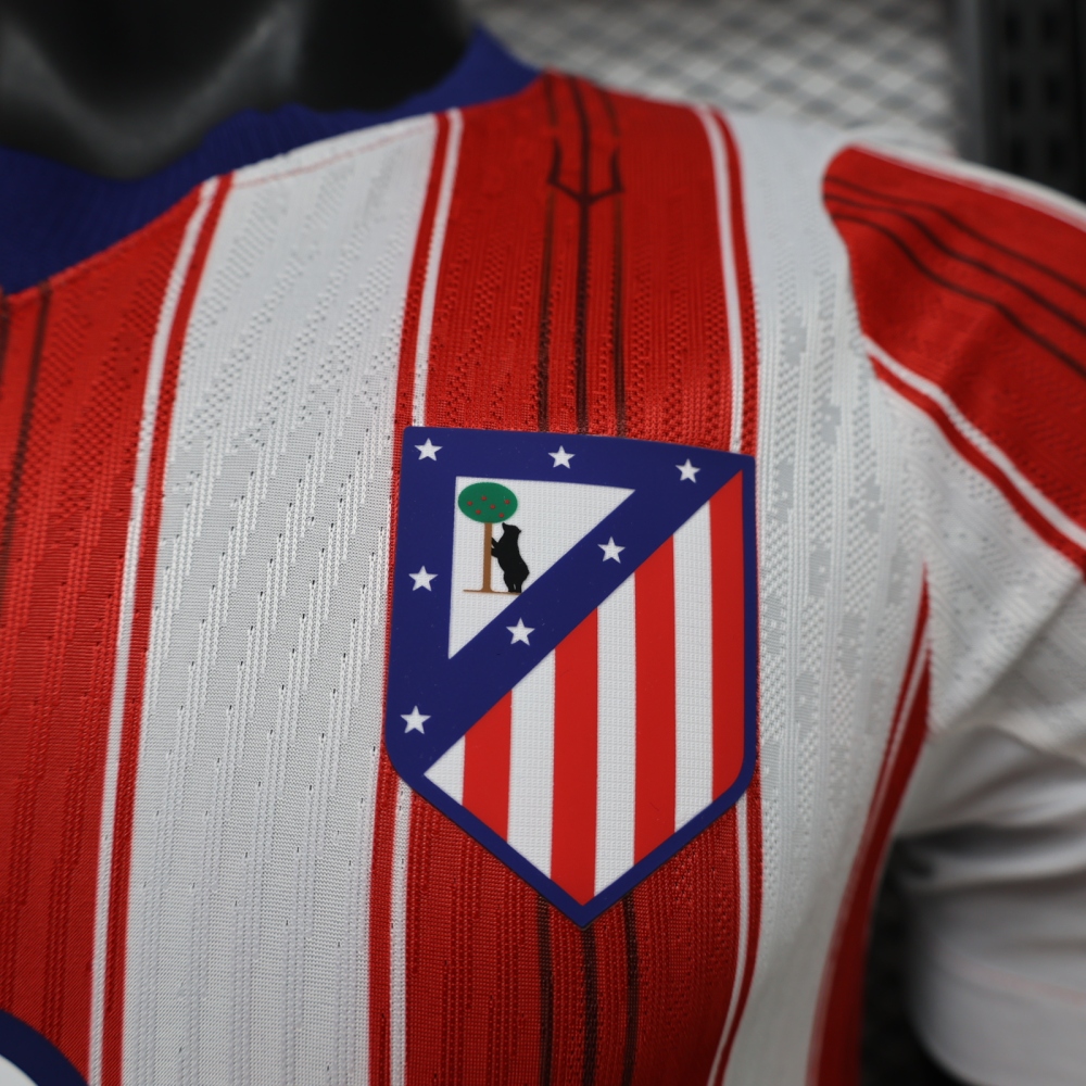 26-27 Atletico Madrid Home Soccer Jersey Player Edition