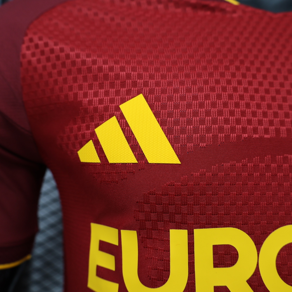 26-27 AS Roma Home Soccer Jersey Player Version