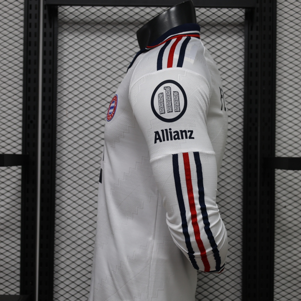 26-27 Bayern Munich Away Football Jersey Player Version Long Sleeve