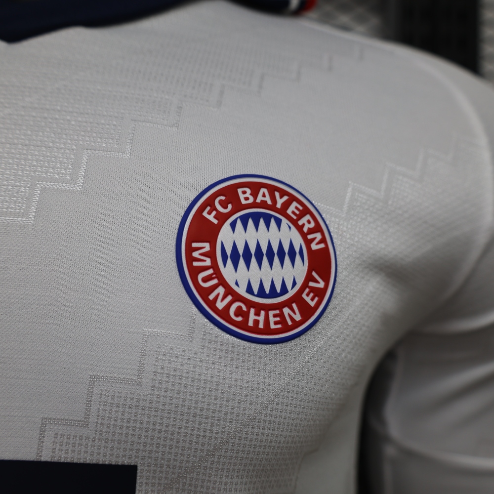 26-27 Bayern Munich Away Football Jersey Player Version Long Sleeve