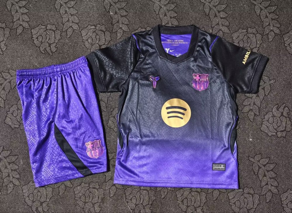 26-27 Barcelona Away Kids Kit Jersey+Shorts