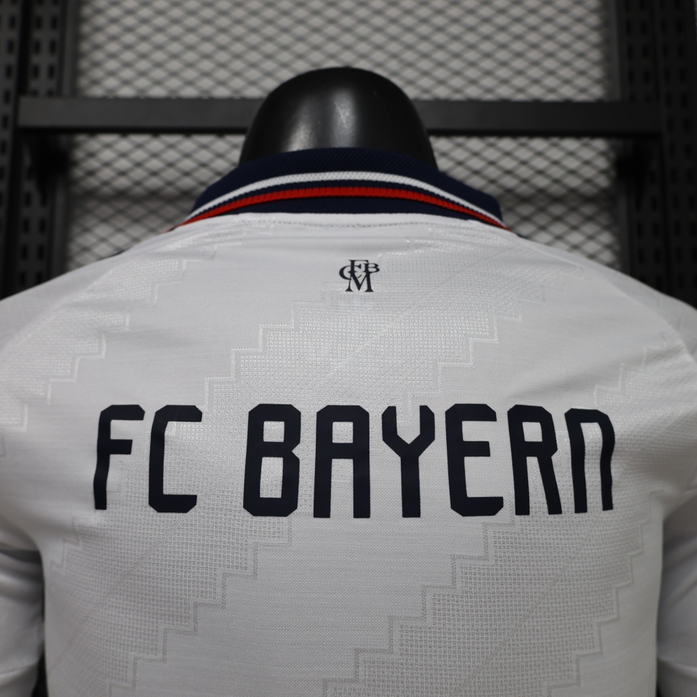 26-27 Bayern Munich Away Football Jersey Player Version Long Sleeve