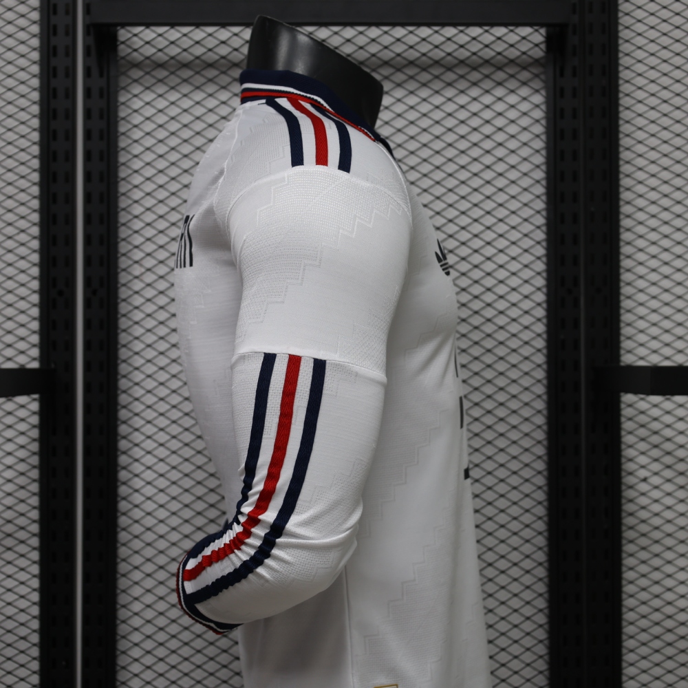 26-27 Bayern Munich Away Football Jersey Player Version Long Sleeve