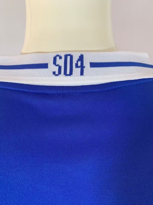 2000-2002 Schalke 04 Home Soccer Retro Jersey