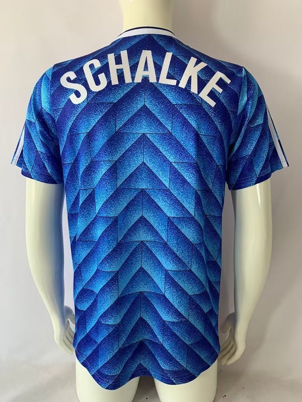 1988-89 Schalke 04 Home Soccer Retro Jersey