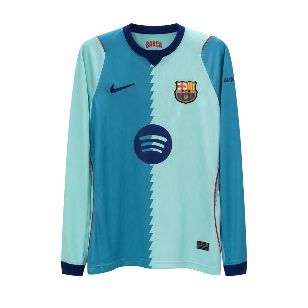 26-27 Barcelona Away Soccer Jersey Long Sleeve