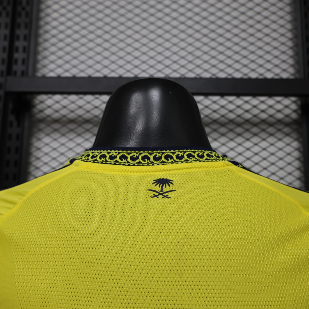 26-27 Al-Nassr Victory Home Soccer Jersey Player Version with Sponsor
