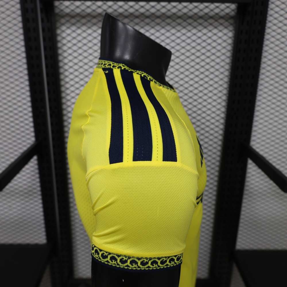 26-27 Al-Nassr Victory Home Soccer Jersey Player Version with Sponsor