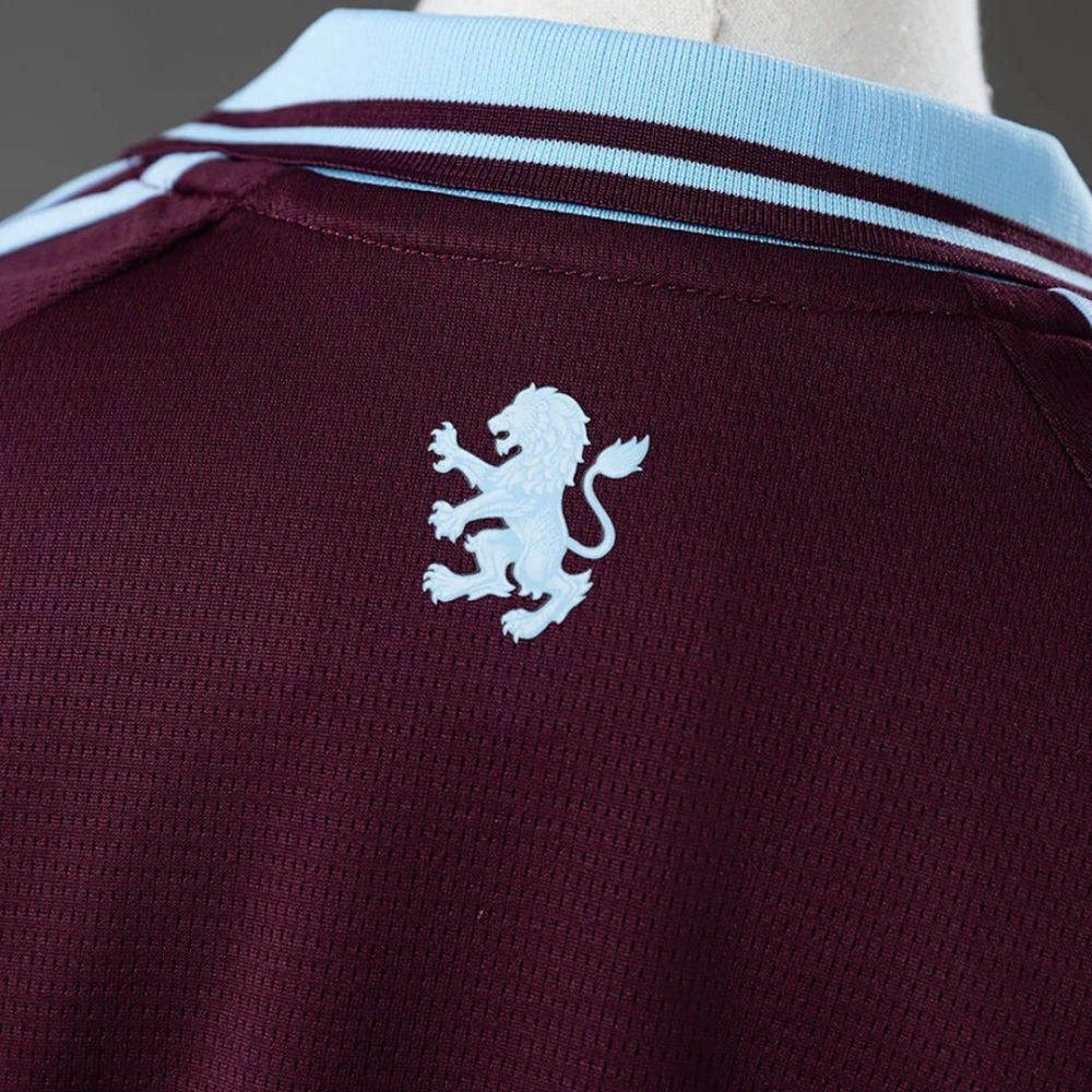 26-27 Aston Villa Home Soccer Kids Kit