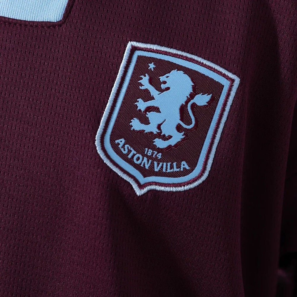26-27 Aston Villa Home Soccer Kids Kit