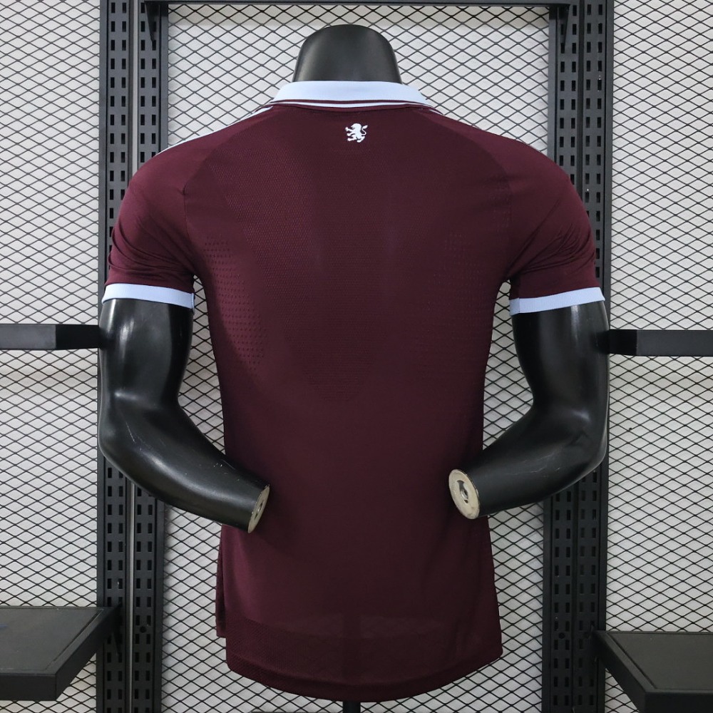 26-27 Aston Villa Home Soccer Jersey Player Version
