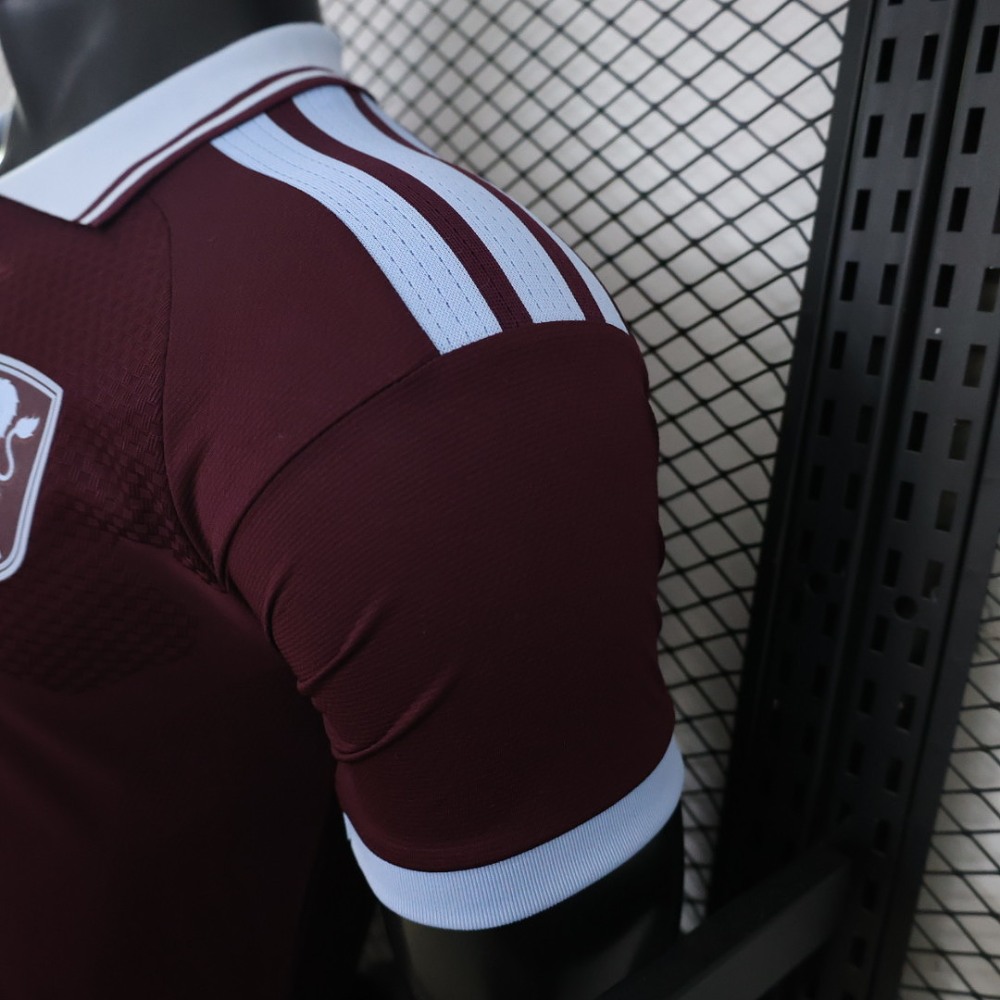 26-27 Aston Villa Home Soccer Jersey Player Version
