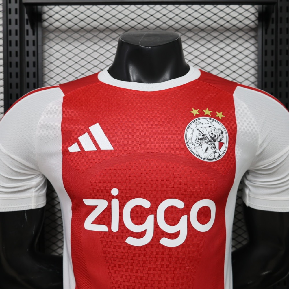 26-27 Ajax Home Soccer Jersey Player Version
