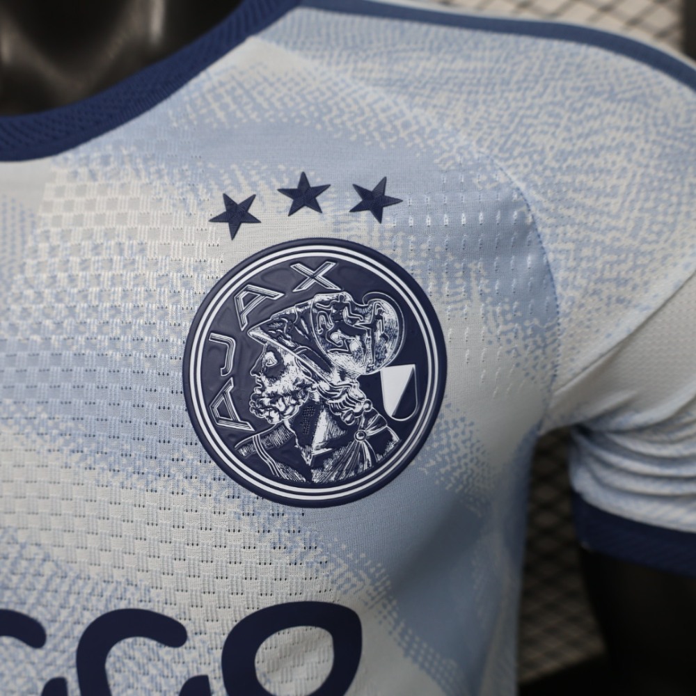 26-27 Ajax Second Away Soccer Jersey Player Version
