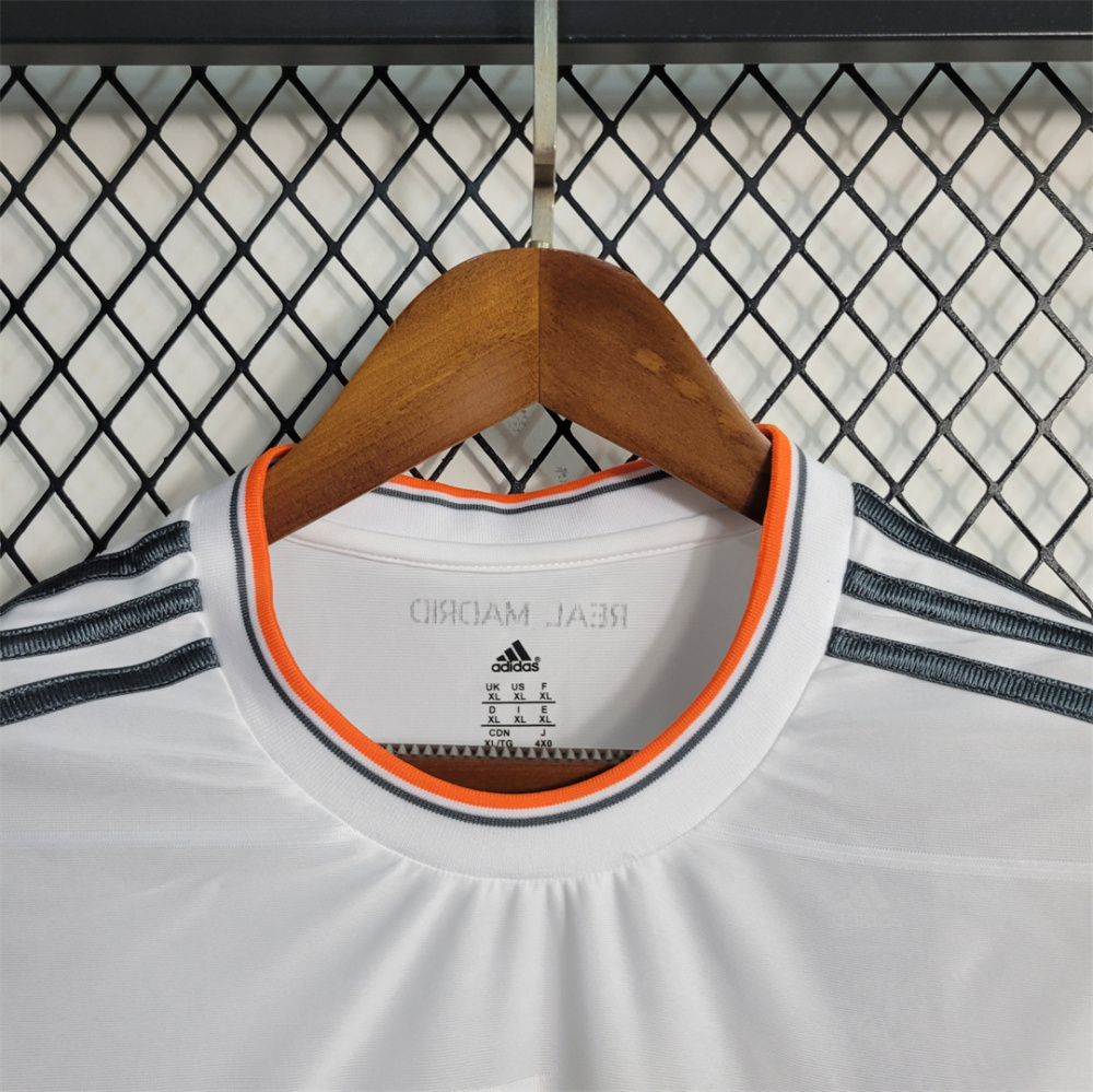 2013/14 Real Madrid Home Retro Jersey Long Sleeve