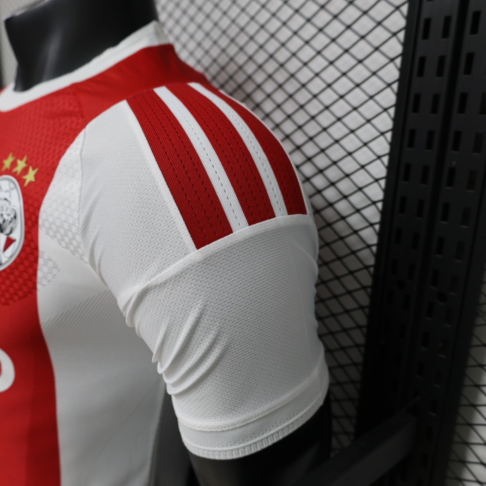 26-27 Ajax Home Soccer Jersey Player Version