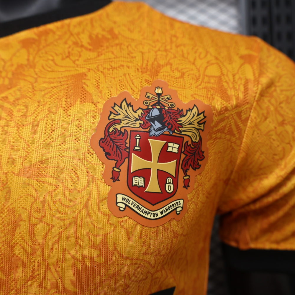 26-27 Wolves Home Soccer Jersey Player Version