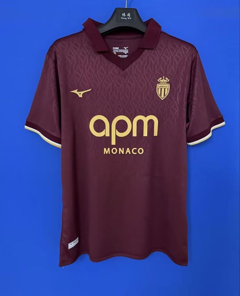 26-27 AS Monaco Home Soccer Jersey