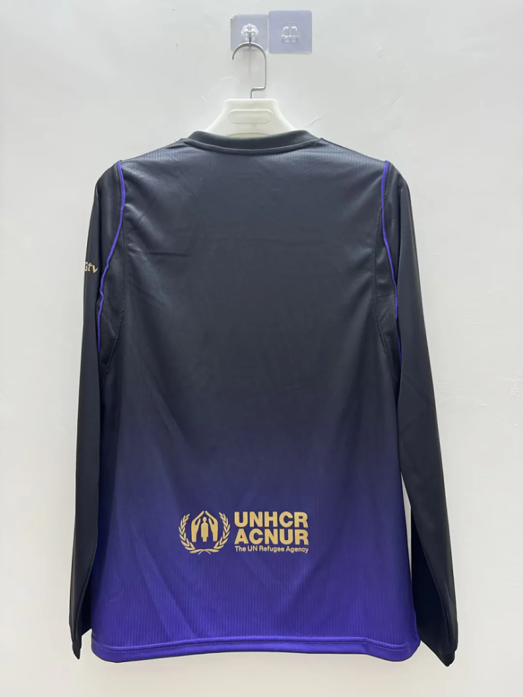 26-27 Barcelona Away Soccer Jersey Long Sleeve