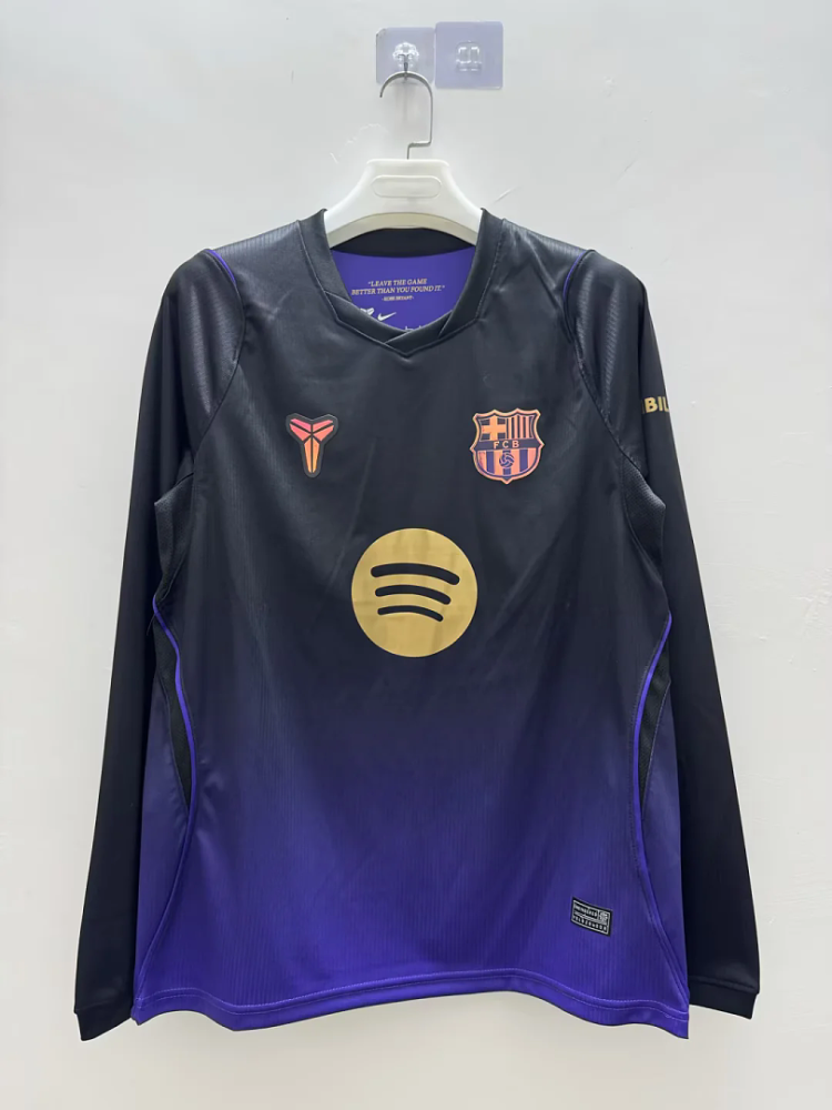 26-27 Barcelona Away Soccer Jersey Long Sleeve