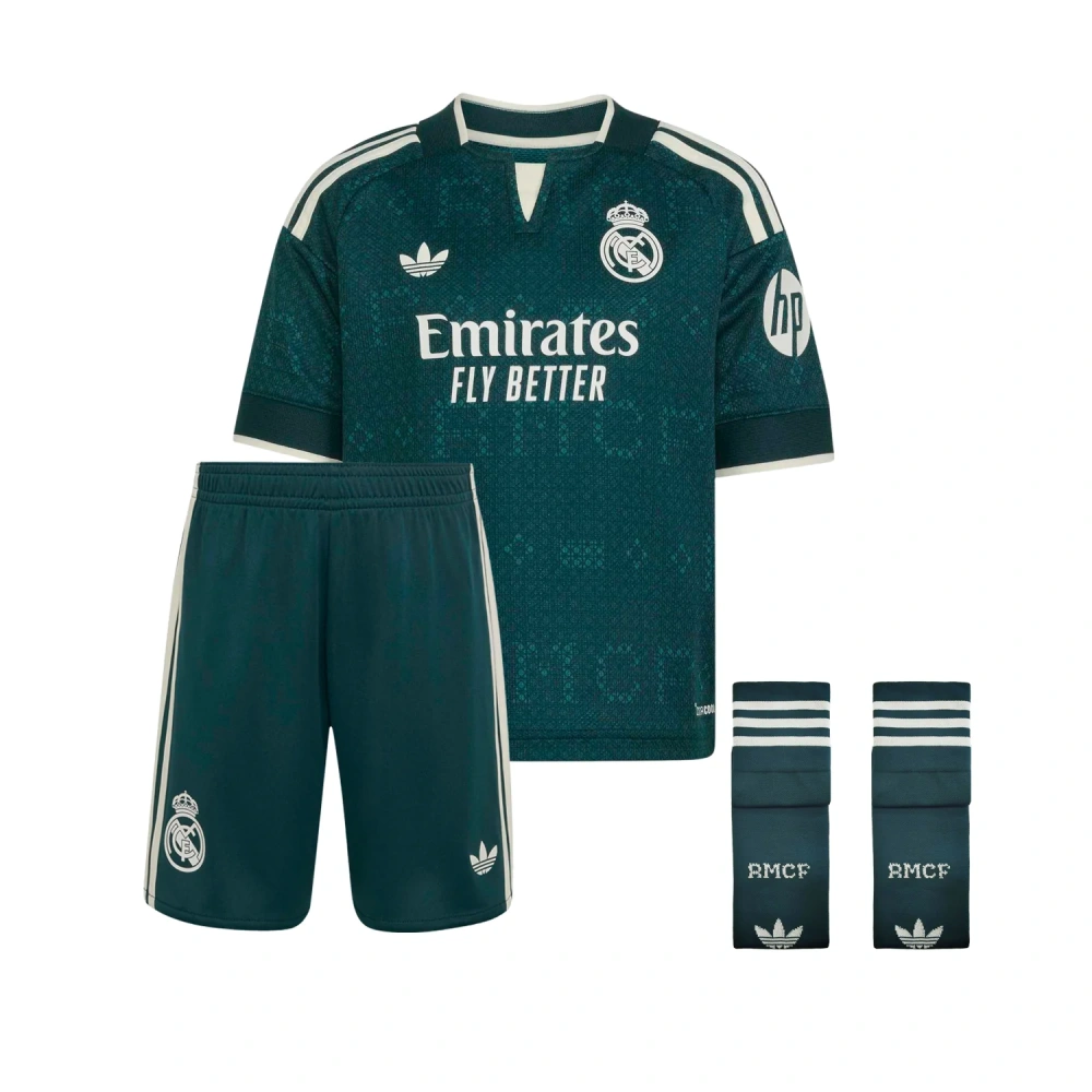 26-27 Real Madrid Away Soccer Full Kids Kit