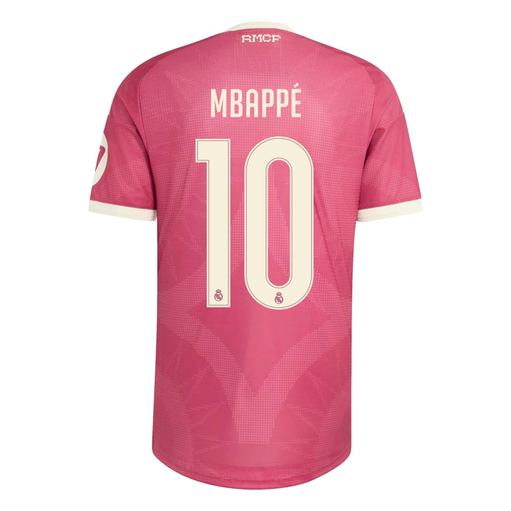 Mbappé - Mens Third Authentic Jersey Pink 26/27