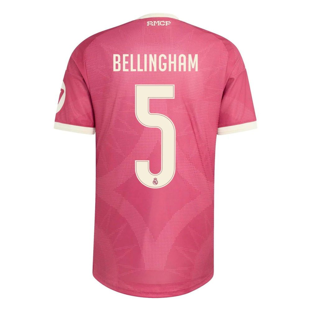 Bellingham - Mens Third Authentic Jersey Pink 26/27