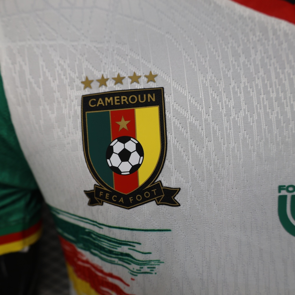 25-26 Cameroon Third Away Soccer Jersey Player Version
