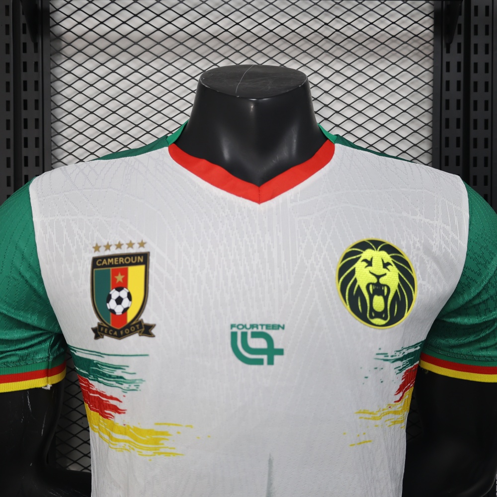 25-26 Cameroon Third Away Soccer Jersey Player Version