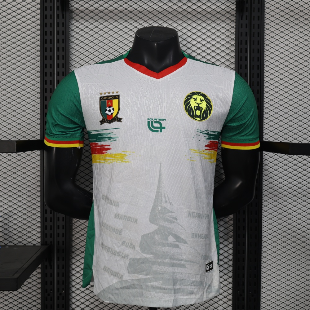 25-26 Cameroon Third Away Soccer Jersey Player Version