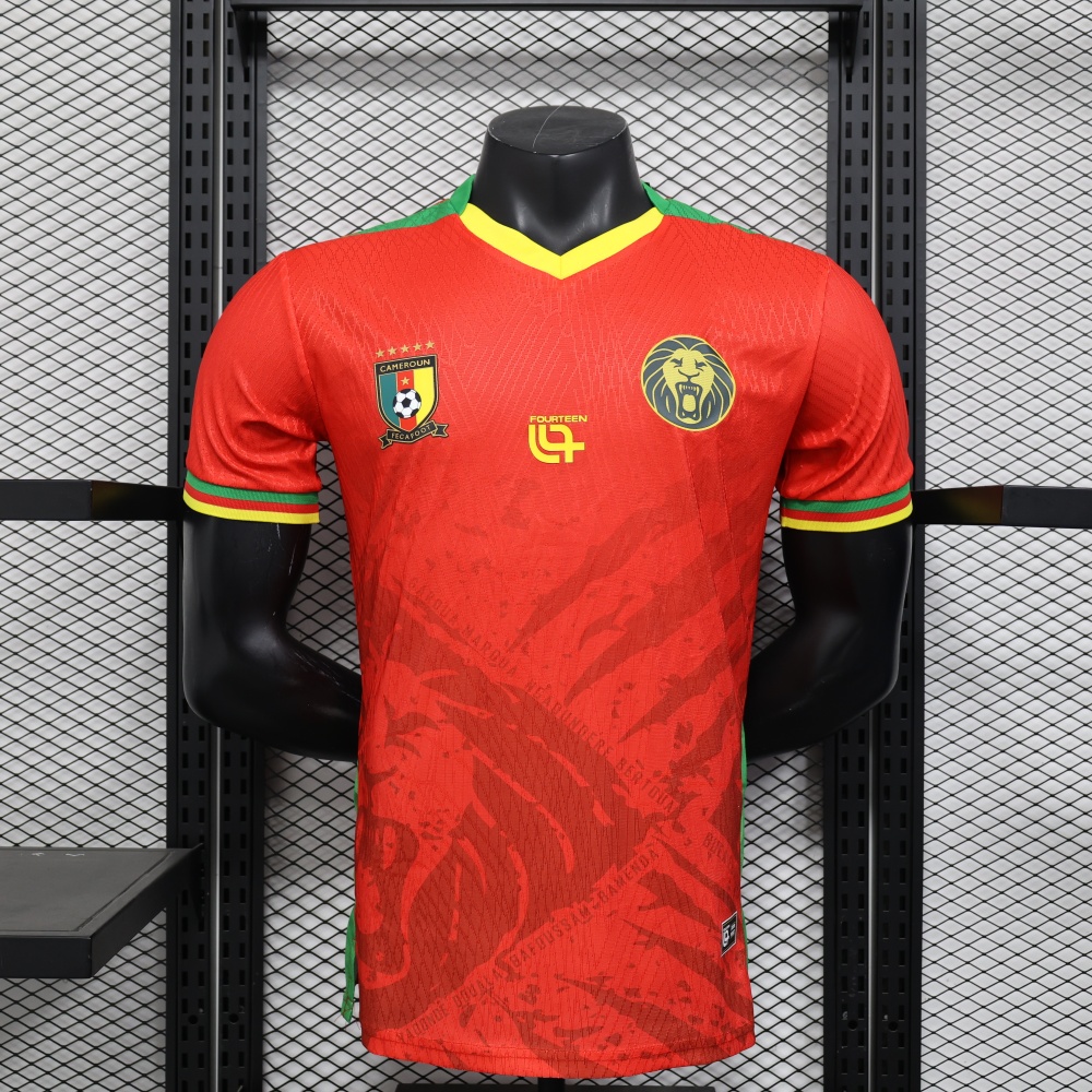 25-26 Cameroon Away Soccer Jersey Player Version