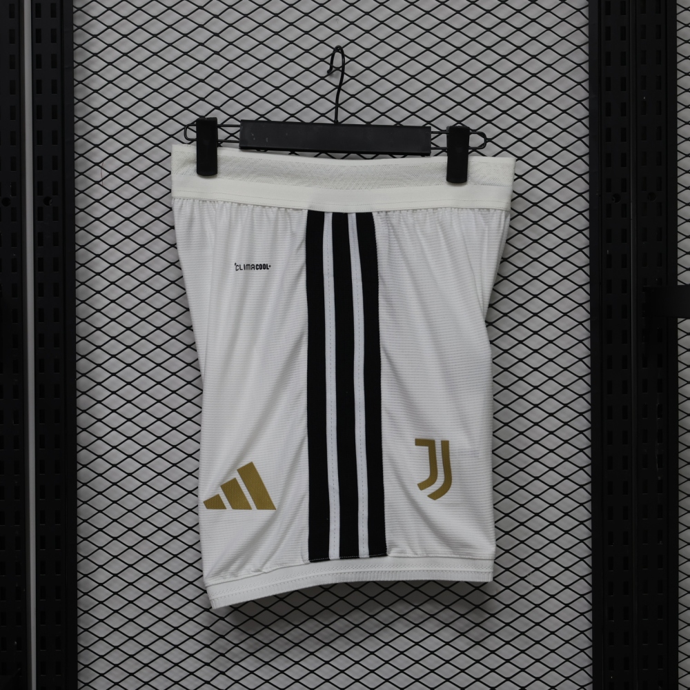 26-27 Juventus Home Soccer Shorts Player Version