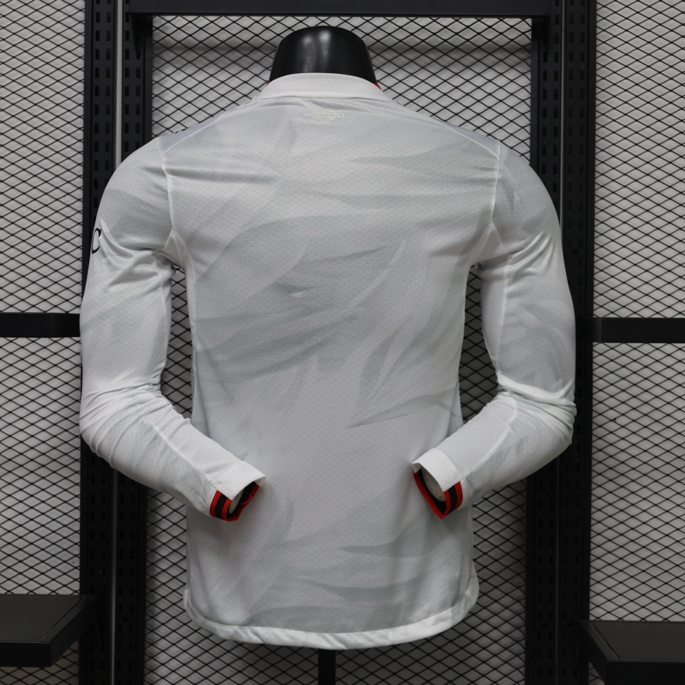 26-27 AC Milan Away Soccer Jersey Long Sleeve
