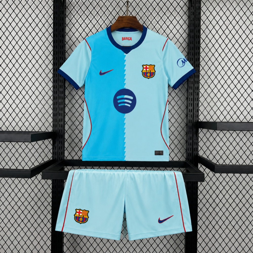 26-27 Barcelona Third Away Kids Kit Jersey+Shorts