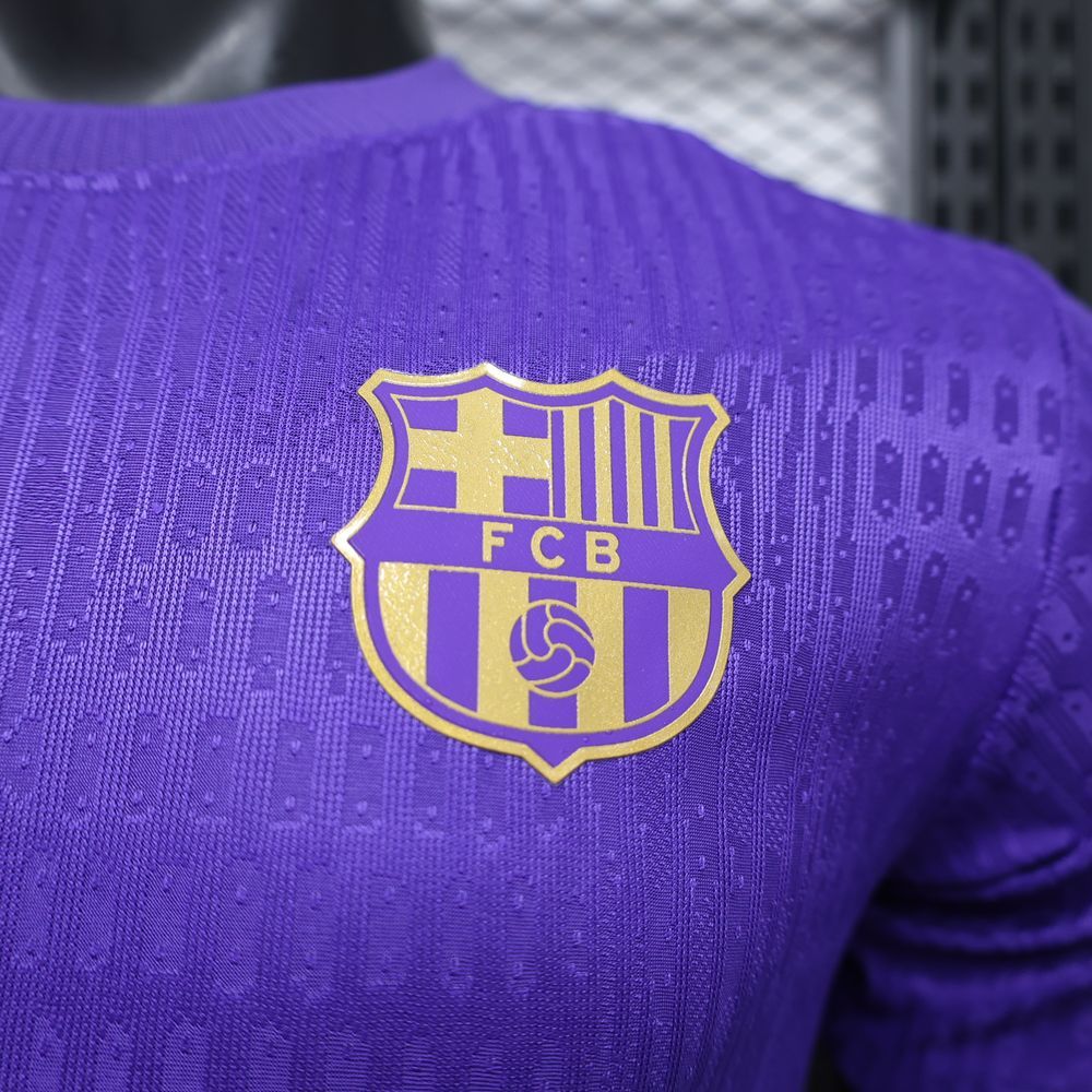 26-27 Barcelona Pre-match Soccer Jersey Player Version