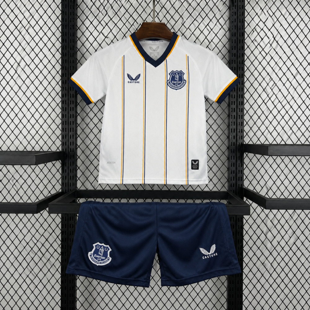 26-27 Chelsea Third Away Soccer Kids Kit Jersey+Shorts