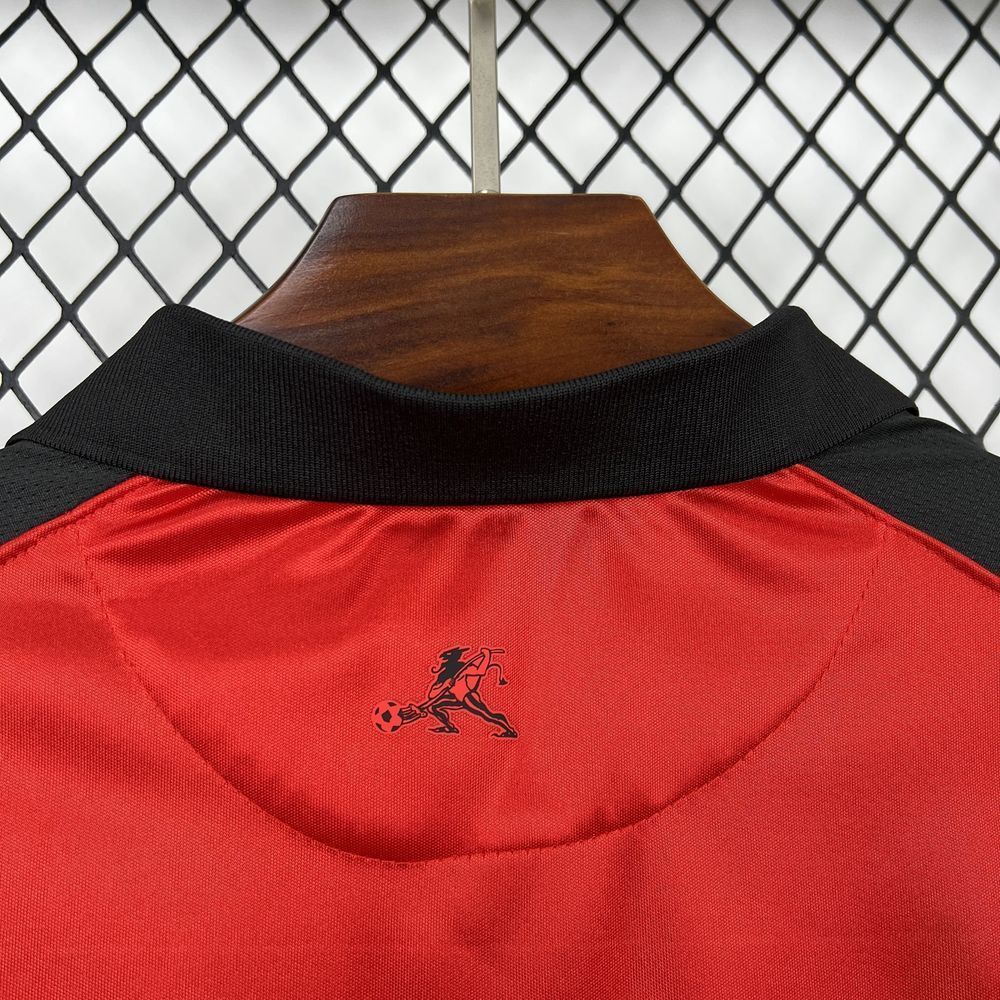 26-27 AC Milan Home Soccer Jersey Long Sleeve