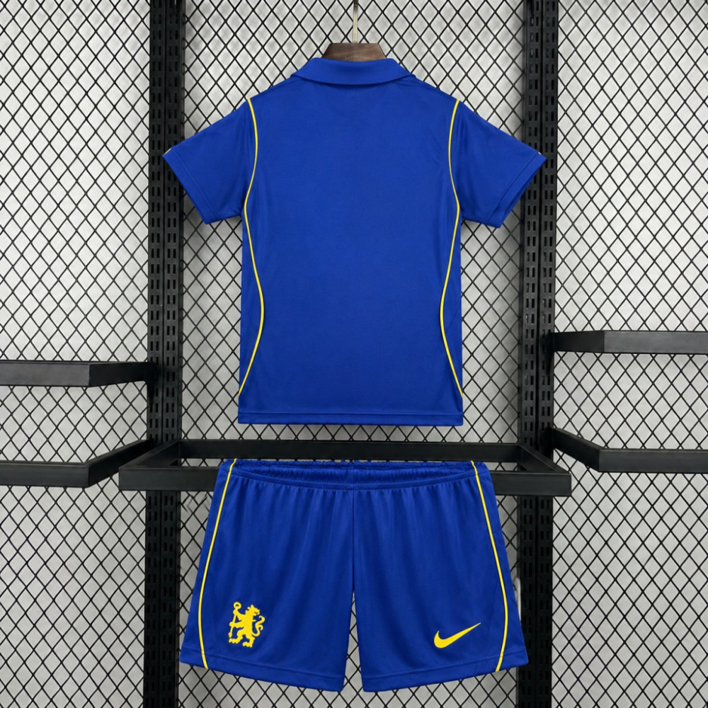 26-27 Chelsea Home Soccer Kids Kit Jersey+Shorts