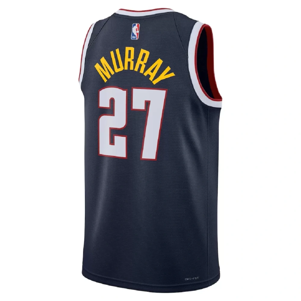 Unisex Denver Nuggets Jamal Murray #27 Navy Swingman Jersey - Icon Edition