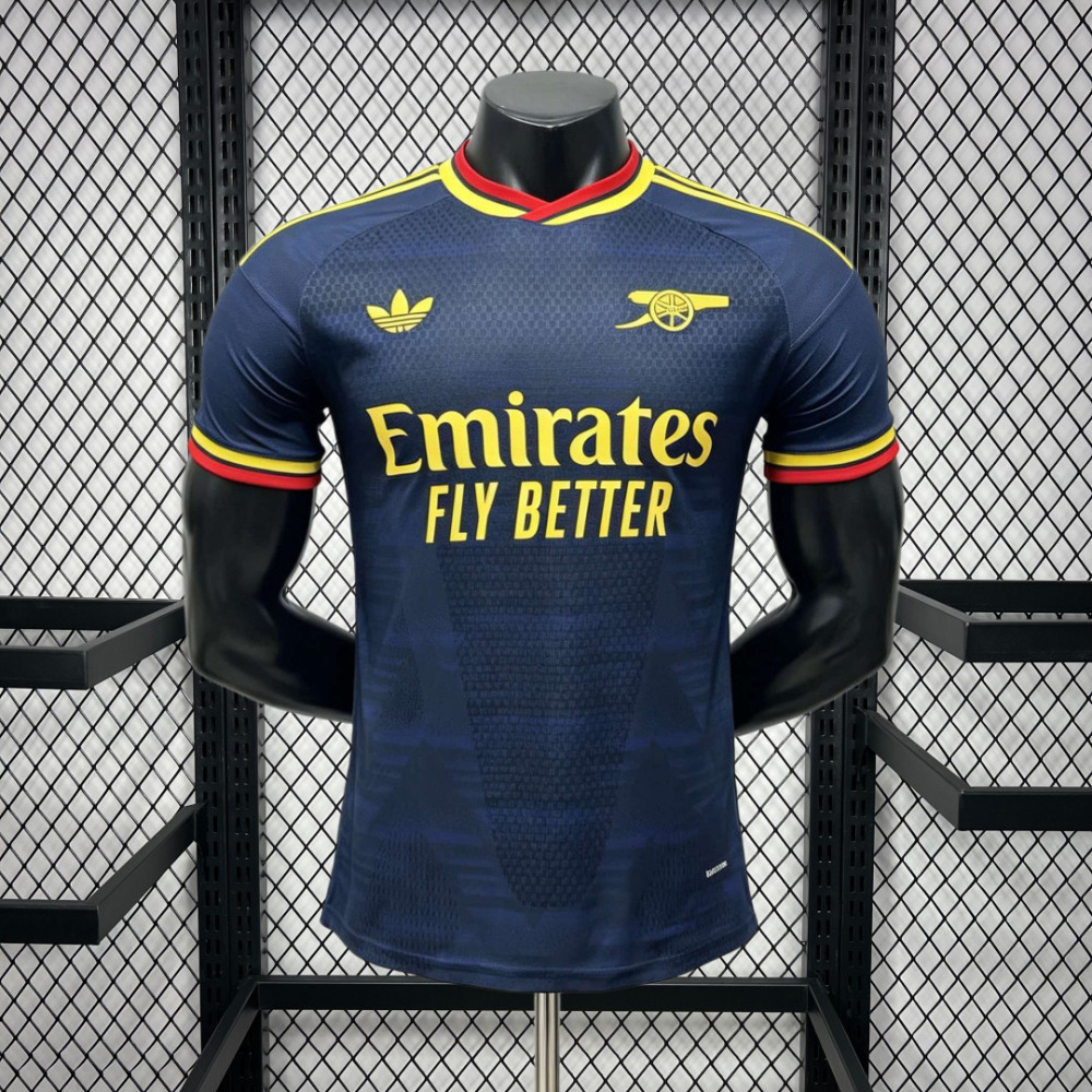 26-27 Arsenal Away Soccer Jersey Play Version