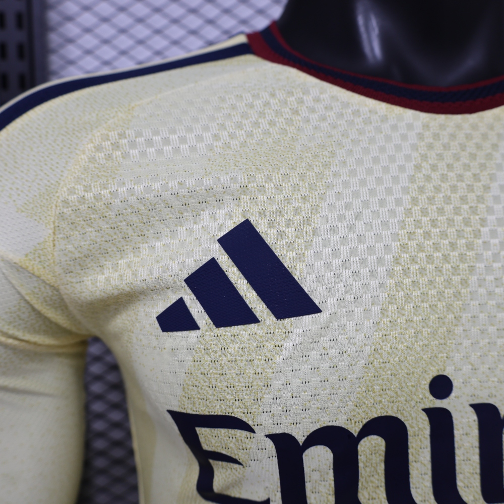 26-27 Arsenal Third Away Soccer Jersey Play Version Long Sleeve