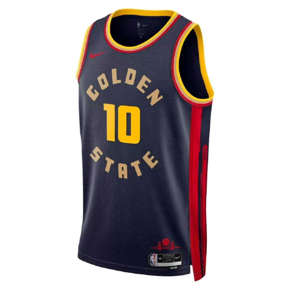 Unisex Golden State Warriors Jimmy Butler #10 Navy Swingman Jersey - City Edition