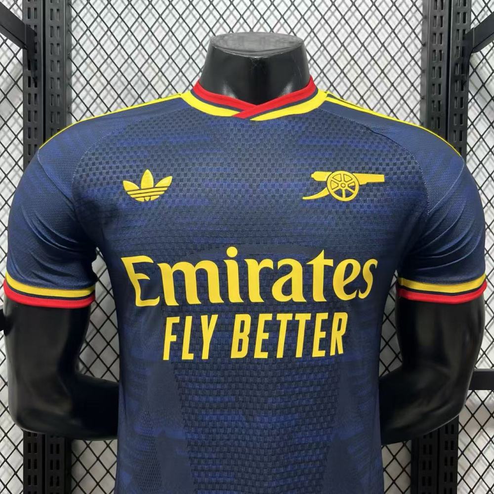 26-27 Arsenal Away Soccer Jersey Play Version