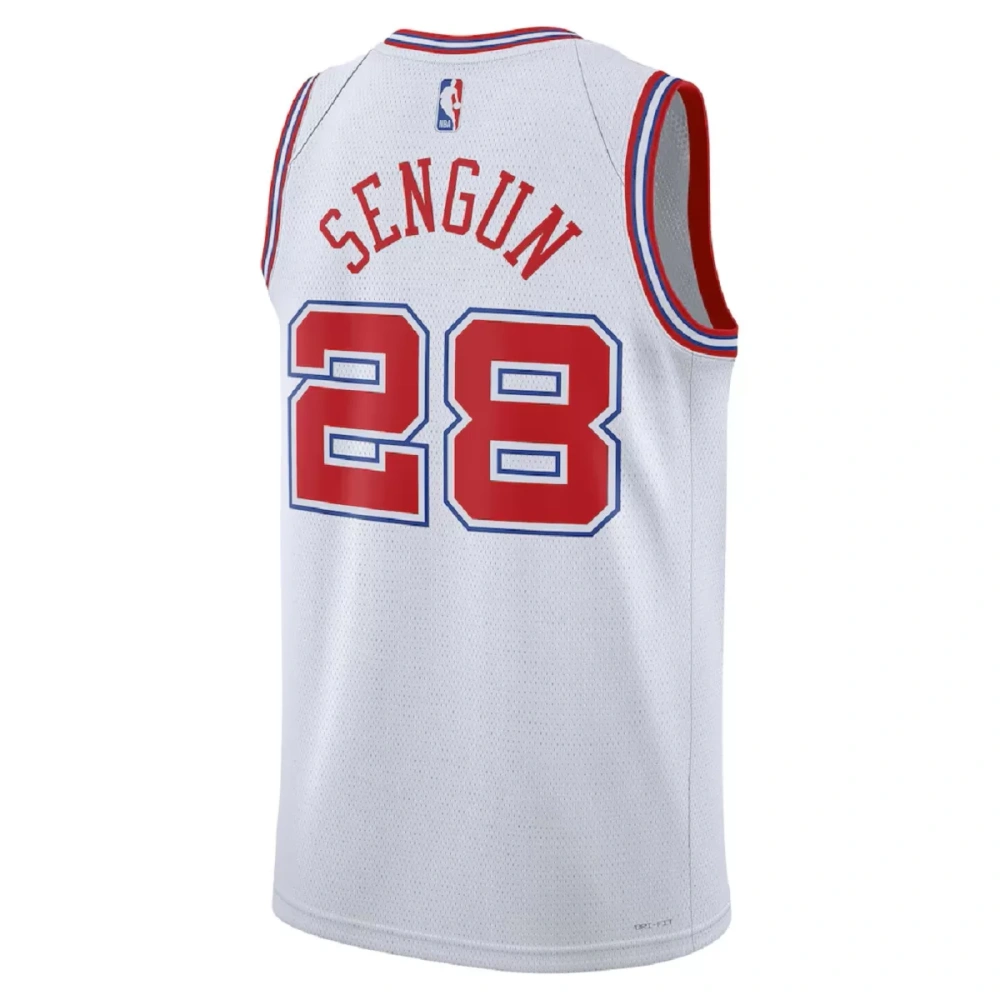 Unisex Houston Rockets Alperen Şengün #28 White Swingman Jersey 2025/26 - City Edition