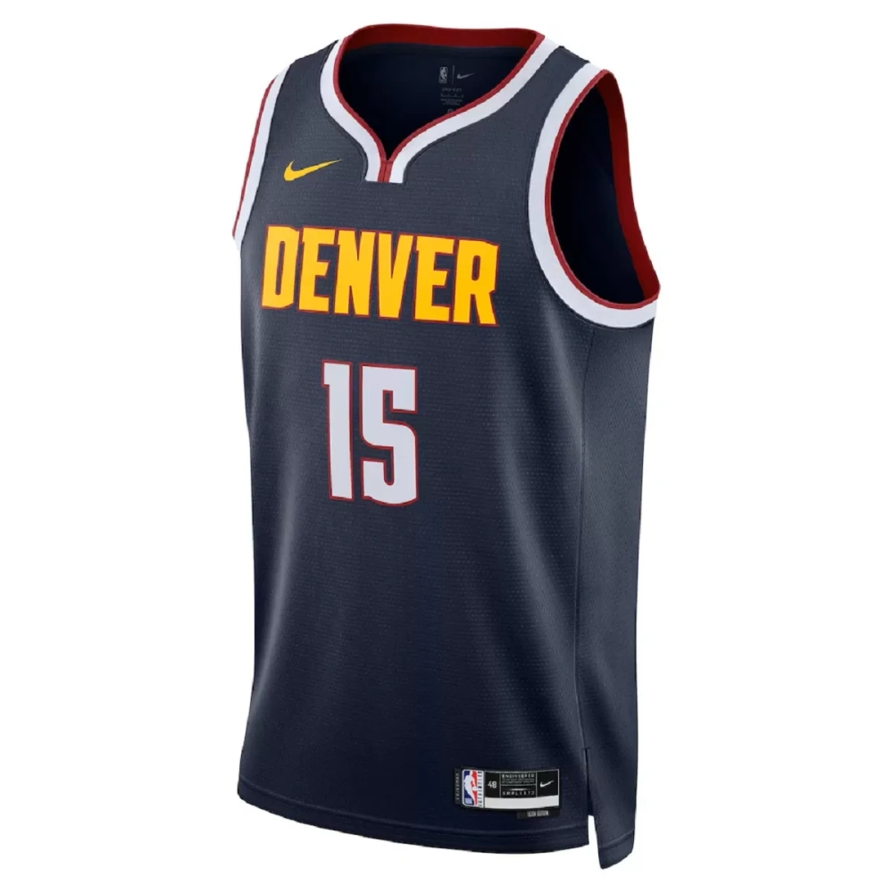 Unisex Denver Nuggets Nikola Jokić #15 Navy Swingman Jersey - Icon Edition