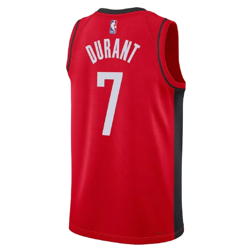 Unisex Houston Rockets Kevin Durant #7 Red Swingman Jersey - Icon Edition