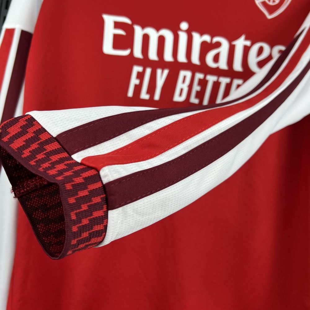 26-27 Arsenal Home Soccer Jersey Long Sleeve