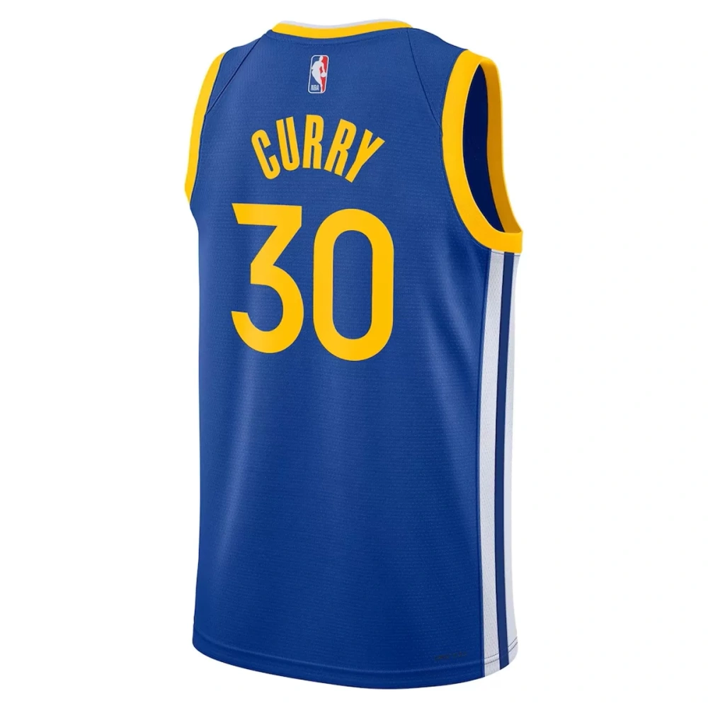 Unisex Golden State Warriors Stephen Curry #30 Royal Swingman Jersey - Icon Edition